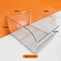 Distributeurs de bonbons et garnitures empilables en acrylique transparent, très demandés, pour comptoirs de snack-bars, buffets et traiteurs