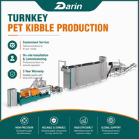 Machine d'extrusion automatique à double vis en acier inoxydable de qualité alimentaire bicolore pour l'industrie agroalimentaire