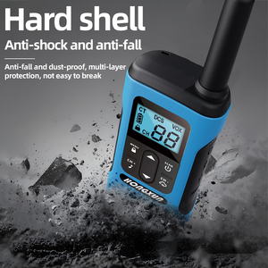 Рация HX T80 портативная, <span class=keywords><strong>2</strong></span> Вт, безлицензионная, 16 каналов, двусторонняя связь, зарядка через USB, комплект из <span class=keywords><strong>2</strong></span> штук для связи на улице, для детей - Product Image 2