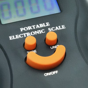 Tragbare elektronische Handgepäck-Waage 50 kg hängendes digitales Wiege gerät aus strap azier fähigem Kunststoff - Product Image 4