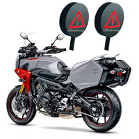 BSD 24GHZ Système de détection d'angle mort BSM Alarme de moto Aide au changement de voie Radar vélo Caméra étanche universelle 24gh DC 12V