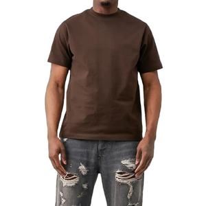 T-shirt surdimensionné pour homme en coton 100% personnalisé par le fournisseur, taille plus, logo imprimé, coupe ample, tissu de haute qualité, poids du tissu - Product Image 5