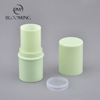 Tube vide cosmétique Blooming TB-15 5g 7g PP pour baume à lèvres et crème solaire, avec mécanisme rotatif, couleur personnalisée, ouverture facile, surface imprimée
