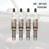 Bougies d'allumage en gros pour automobiles – Neuves, compatibles Chevrolet, Fiat, Suzuki, Mitsubishi (OEM SP515, NPZH14F) – Pour moteur