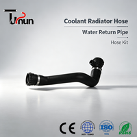 Tuyau en caoutchouc pour liquide de refroidissement de radiateur, pour E46 série 3, résistant à la haute pression, résistant à la chaleur, de qualité supérieure, pièce de rechange