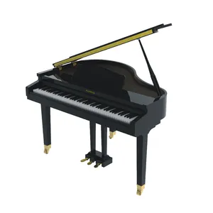 Flykeys Concert Digital Grand Piano 88 Keys Hammer Action Weighted Keyboard Musical Instruments Professional Piano FGP110