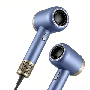 Secador de Pelo Plegable con Motor Eléctrico de CA de 1800 W, Iones Negativos, Viento Frío/Caliente, para Viajes y Uso Doméstico - Product Image 1