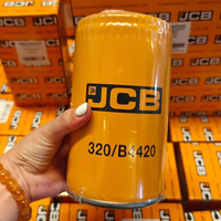 Kit de filtres 3-en-1 (air, huile, carburant) pour rétrocaveuse JCB 3CX 3DX 4X4 – Pièces de rechange pour l'entretien du moteur diesel