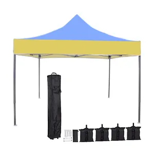 ODM OEM Carpa 3x3定制印刷户外折叠防水防紫外线300D聚酯展览天篷活动贸易展帐篷