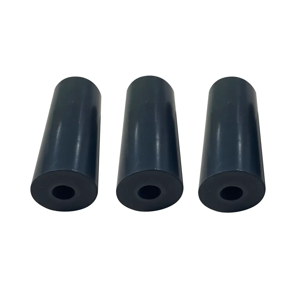 Tubo de plástico de alta performance preto ptfe