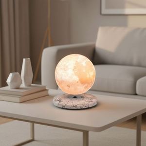 Lampe de table en forme de lune Maglev : une pièce de décoration créative pour la maison - Product Image 4