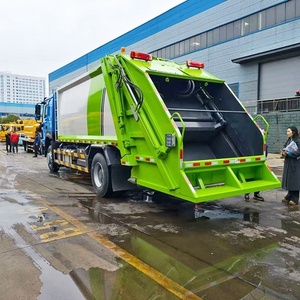 Howo 12 Ton Compactor Garbage Truck Compression Garbage Truck Refuse <b>Waste</b> Collection Truck - Product Image 4