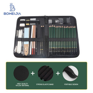 सबसे अच्छी बिक्री 42 टुकड़े चारकोल पेंसिल शासक स्केच पैड ड्राइंग सेट कला आपूर्ति के साथ स्केच पैड ड्राइंग सेट कला आपूर्ति के साथ - Product Image 3