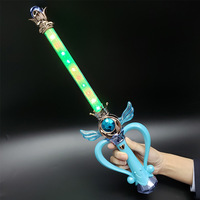 Bâton lumineux LED en forme de cœur pour la Saint-Valentin, baguette magique ciel étoilé, jouets lumineux pour enfants avec boîte cadeau