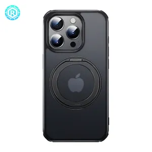 2024新しいトレンディな製品iPhone15Pro用磁気ケースワイヤレス充電携帯電話ケースをサポート