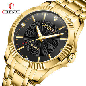 <span class=keywords><strong>Montre</strong></span> de luxe <span class=keywords><strong>CHENXI</strong></span> 050A pour couple, <span class=keywords><strong>montre</strong></span> de haute qualité étanche pour homme avec aiguilles lumineuses, bracelet en acier inoxydable, <span class=keywords><strong>montre</strong></span>-bracelet pour femme - Product Image 1