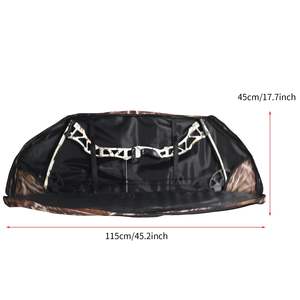 Estuche para Arco Compuesto, Bolsa para Arco, Estuche Compacto para Flechas, Estuche Ligero para Tiro con Arco con Correa de Mochila y Bolsillo Acolchado para Caza - Product Image 4