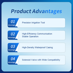 Decodificador con cable a prueba de agua, Kit de Control de válvula de pulso, herramienta agrícola para <span class=keywords><strong>riego</strong></span> de invernadero y campo - Product Image 5