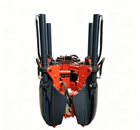 Pelle de transplanteur d'arbres pour chargeuse compacte, pour travaux de construction, en acier allié, pour excavatrice, débroussailleuse, moteur