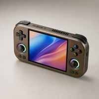 Consola de Juegos Portátil ANBERNIC RG477M con Android 14, Dimensity 8300, 12GB, 256GB, Pantalla de 4.7 Pulgadas y 120Hz, Dispositivo de Juego Metálico