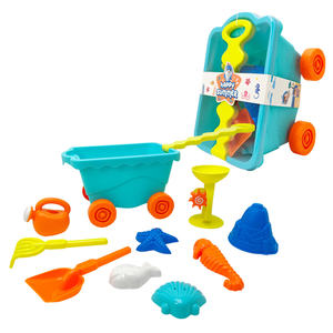 뜨거운 판매 여름 카트 비치 장난감 세트 10pcs 어린이 성인용 해변 모래 장난감 - Product Image 6