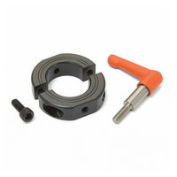 Usinage CNC de précision Collier d'arbre monobloc en acier inoxydable en aluminium personnalisé Pince rapide de différentes tailles