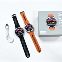 Reloj Inteligente Android HD300 con Pantalla AMOLED de 1.43 Pulgadas, Correa de Silicona, Resistente al Agua IP68, Frecuencia Cardíaca, Presión Arterial, Modos Deportivos
