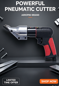 TAYO AEROPRO Air Wrench Pneumatic <b>Tool</b> with Metal Nozzle and Red Grip Handle - Product Image 1
