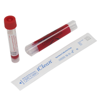 Écouvillon nasopharyngé stérilisé en nylon IClean 10 ml, test de détection de la grippe H3N2, kit VTM 3 ml, usage médical, classe I, homologué 510K