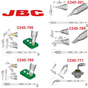 100% Original <span class=keywords><strong>JBC</strong></span> C245 Punta de <span class=keywords><strong>estaño</strong></span> de soldadura profesional eléctrica 3 segundos de calentamiento de cobre puro puntas de soldadura sin plomo - Product Image 1