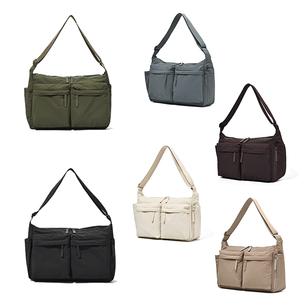Estilo de ropa de trabajo, bandolera de hombro, bolso hinchado, mochila de clase personalizada <span class=keywords><strong>para</strong></span> estudiantes <span class=keywords><strong>para</strong></span> hombres y mujeres, bolso informal neutro de gran capacidad - Product Image 2