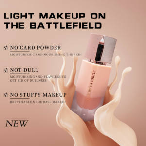 Base de Maquillaje Líquida Vegana Personalizada, Etiqueta Privada OEM, Cobertura Total Oscura, Control de Grasa, Corrector Impermeable - Product Image 2