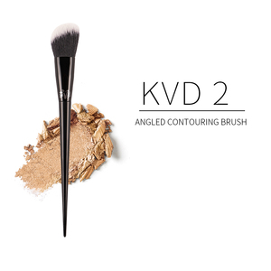 KVD2 Pincel contorneado en ángulo 11 piezas <span class=keywords><strong>Kat</strong></span> Von D Series Pinceles de <span class=keywords><strong>maquillaje</strong></span> Vegano para principiantes Fábrica al por mayor Venta al por mayor - Product Image 2