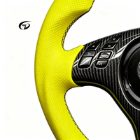 Volant en fibre de carbone pour BMW E46 E39 M33 Série 5 Série M3 M5 M6 E61 E62 E63