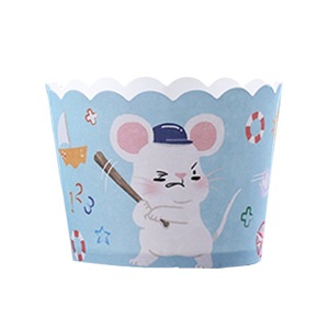 Cute Cartoon Paper Cups 50 Pcs Oil Proof Heat Resistant Baking Cupcake Molds - Product Image 3