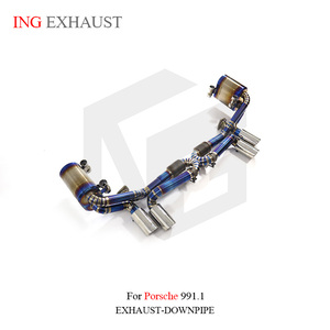 ท่อไอเสีย ING สำหรับ 991 ไทเทเนียม Catback 991.1 ปี 2012-2015 4 4S - Product Image 4