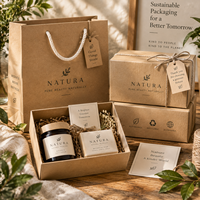 Sacs de shopping cosmétiques en papier couché recyclable personnalisés avec fermeture magnétique, poignées en ruban, impression sérigraphique pour les marques de beauté