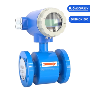 スマートリモートアナログDn3-Dn3000 Rs485 Ip68 Lcdデジタル磁気流量計、水・牛乳用電磁流量計 - Product Image 2