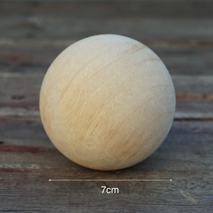 Madera Maciza de Haya Redonda Sin Pintar para Adornos de Cuentas, Juguete de Madera Natural, Paquete a Granel de China - Product Image 5