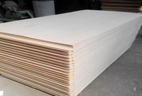 Bois lamellé-collé design moderne 3mm bois traité bouleau contreplaqué peuplier matériau principal E1 formaldéhyde découpé au laser contreplaqué
