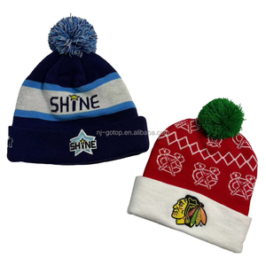 Manufacture Designer Knitted Hats Pom Pom Sport Embroidered logo <strong>Golf</strong> Bobble Hat Custom <strong>Beanie</strong> Knit Custom Toque Winter <strong>Beanie</strong> - Product Image 6