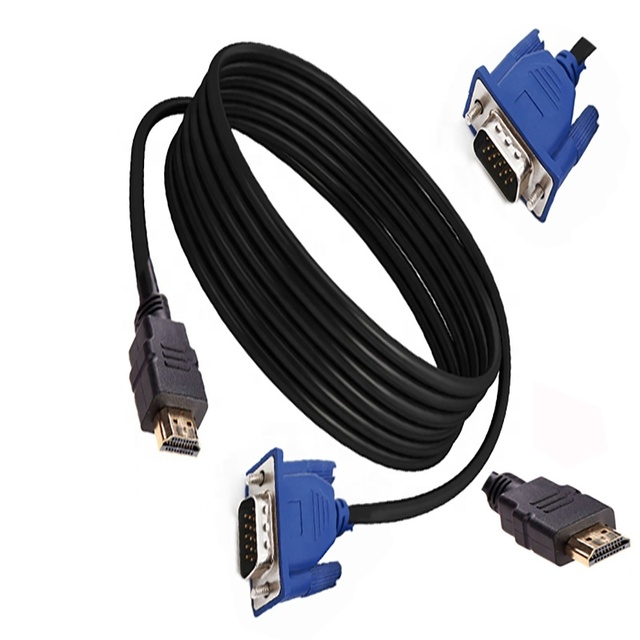 15-Core Converter Adapter Cable 1800mm VGA with Audio Patch Connection Wiring Harness Product