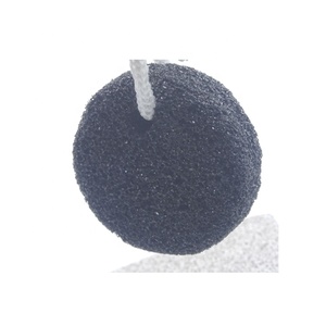 Meilleure Vente <span class=keywords><strong>Pierre</strong></span> <span class=keywords><strong>Ponce</strong></span> Volcanique Naturelle Professionnelle pour les Pieds – Éliminateur de Peaux Mortes Rond Noir – Lime à Pieds - Product Image 3