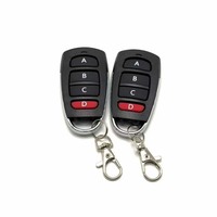 Controles Remotos ABCD Inalámbricos con Aprendizaje/Código Fijo/Código Variable 433mhz
