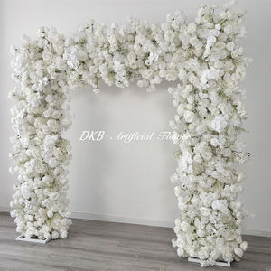 Muro de Flores de Rosas de 8 pies x 8 pies, Fondo para Bodas, Muro de Flores 5D, Fondo de Pared de Flores Artificiales de Rosa, Decoración para Bodas, Hogar y Fiestas - Product Image 3