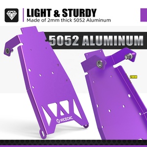 NICECNC pour Surron Vélo Électrique Compartiment de Batterie Garde-Boue Avant Plaque 8mm Kit de Coussinets pour 2025 2024 2023 Surron Light Bee - Product Image 5