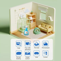 Désodorisant écologique de grande capacité pour animaux de compagnie désodorisant vaporisateur pour usage domestique élimine les odeurs corporelles d'animaux de compagnie pour les salles de bain