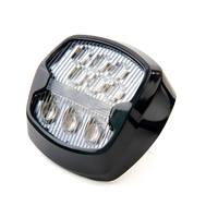 IP67 LED Wasserdichte Mini-Campinglampe 12V Weiß+Bernstein 5000K Tageslicht Anpassbare Schnelle/Langsame Blinkfunktion ROHS-Zertifiziert für LKWs und ATVs