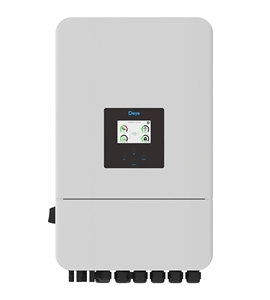 สำหรับใช้ในบ้าน 220Vac ระบบไฮบริดพลังงานแสงอาทิตย์ 7kW 8kW 10kW ระบบ MPPT คู่ รองรับแบตเตอรี่แรงดันต่ำ 50Hz เอาต์พุตเดี่ยว IP65 - Product Image 3