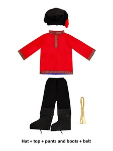 Costume national russe, vêtements traditionnels russes pour enfants, robe de fête pour filles, tenue de <span class=keywords><strong>princesse</strong></span> pour anniversaire - Product Image 5